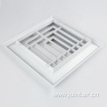 Bevel Face 3-Way Square Ceiling Air Diffuser